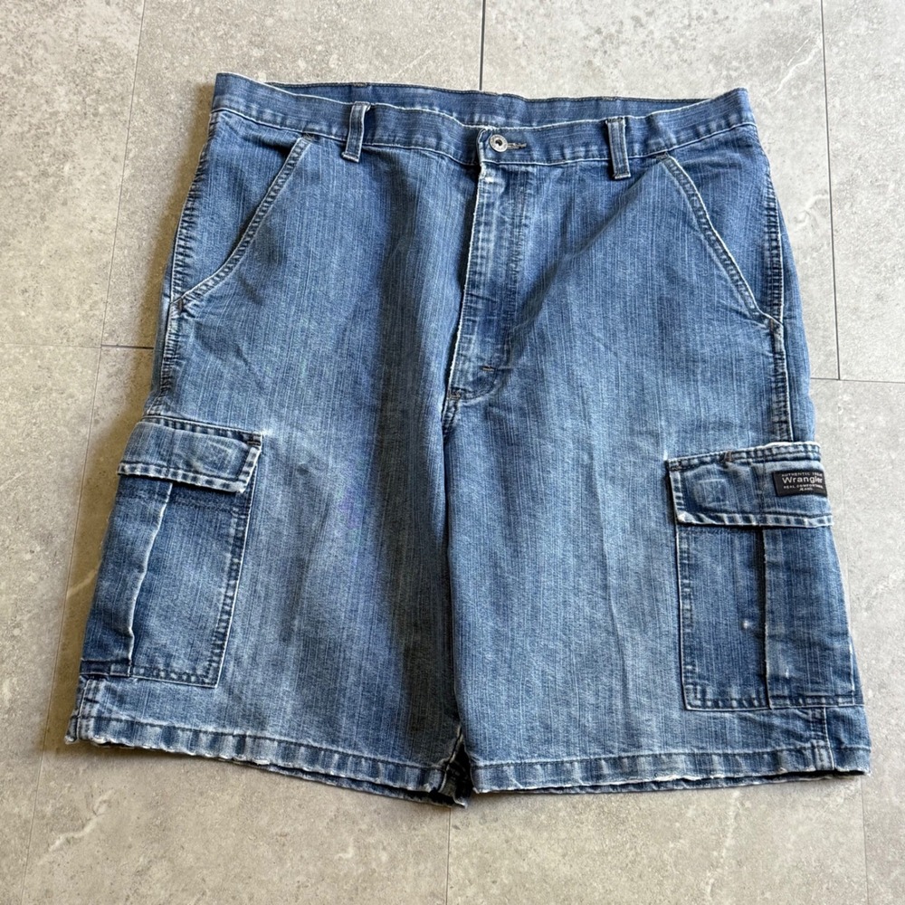 Y2K Wrangler Denim Cargo Shorts 36